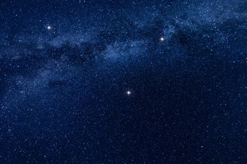 Plakat wszechświat galaktyka natura gwiazda