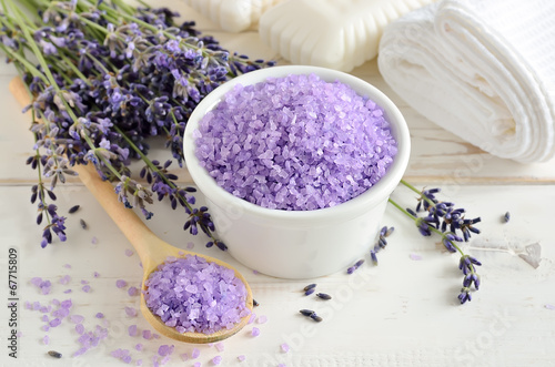 Naklejka na meble Lavender sea salt