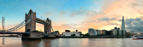 Nowoczesny obraz na płótnie Tower Bridge London