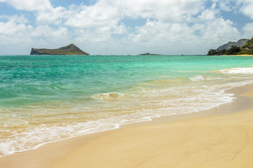 Canvas Print - Waimanalo Beach