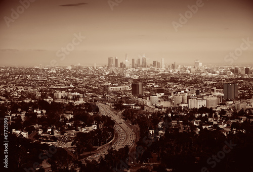 Naklejka samoprzylepna Los angeles
