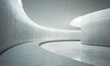 Leinwandbild Motiv empty concrete open space interior with sunlight