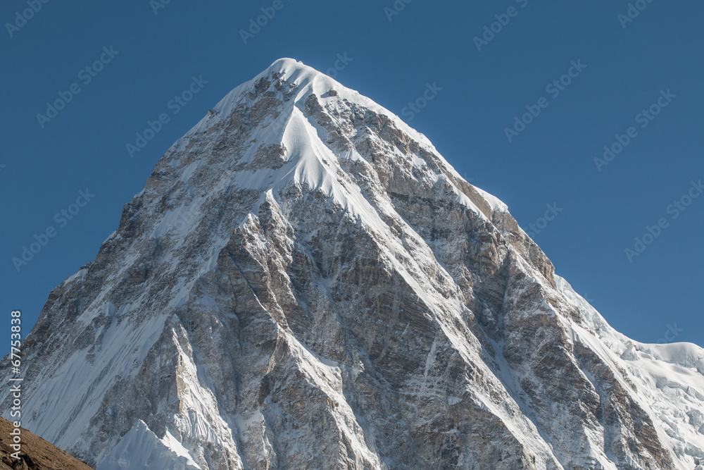 Mount Lhotse summit Nepal - obrazy, fototapety, plakaty 