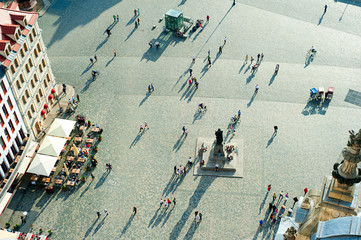 Sticker - The Neumarkt  square, Dresden