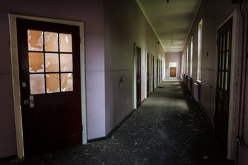 Wall Mural - old abandoned building