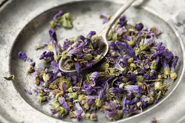 Mallow dried flowers-fiori di malva