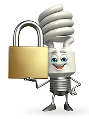 CFL Character with lock