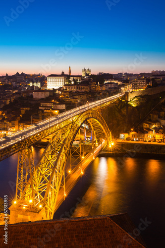 Naklejka samoprzylepna Dom luiz bridge porto