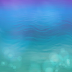 Fotomurales - Abstract Vector Blue Water Background