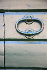 tradate abstract   rusty  brown knocker   curch  closed  lombar