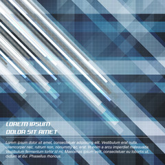 Wall Mural - modern blue abstract background with lines