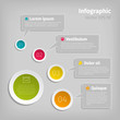 Digital illustration infographic elements. Vector format.
