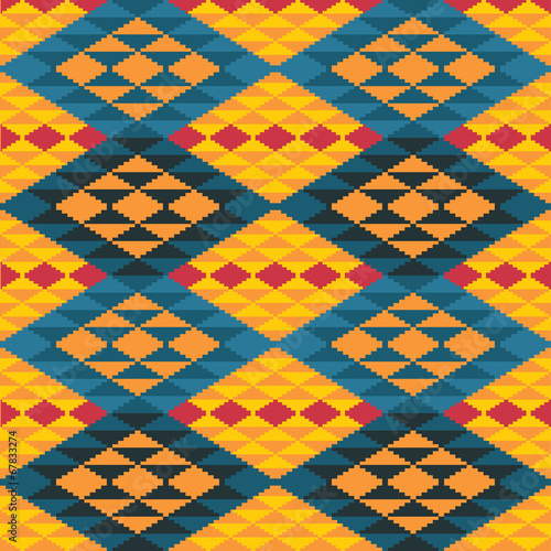 Obraz na płótnie canvas Ornament geometryczny