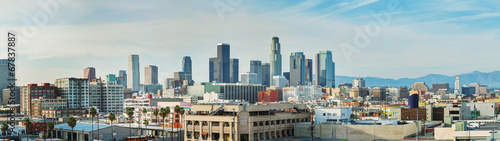 Obraz na płótnie Panorama panoramę miasta Los Angeles