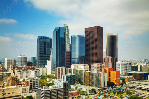 Plakat Los Angeles cityscape