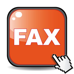 Wall Mural - FAX ICON