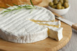 Fresh Brie cheese