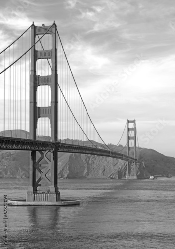 Plakat na zamówienie Golden Gate Bridge, San Francisco, California