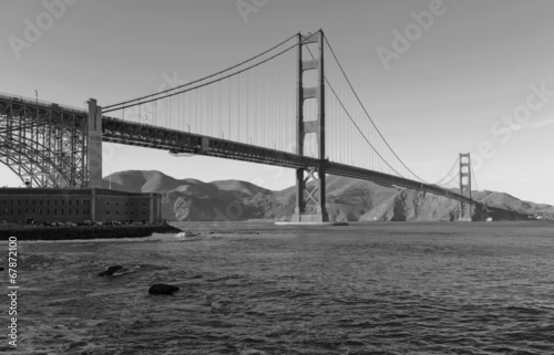 Obraz na płótnie canvas Most Golden gate, san francisco, kalifornia