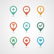 © nasik - Mapping pins icon