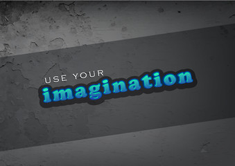 Wall Mural - Use your imagination