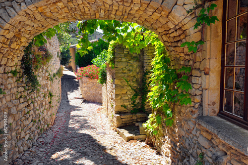 Naklejka dekoracyjna Provence village