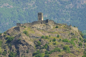 Wall Mural - Montjovet Castello 01