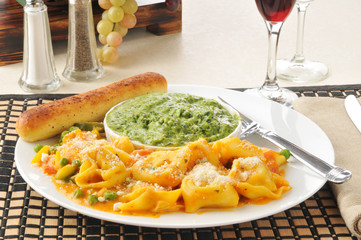 Wall Mural - Five cheese tortellini