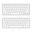 © Sergei Sizkov - Computer Keyboard Blank Template Set. Vector