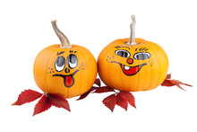 Painted Pumpkins Free Stock Photo - Public Domain Pictures