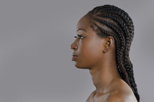 Beautiful African Woman Profile
