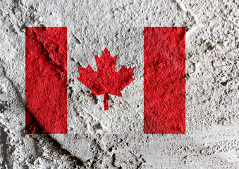 Poster - flag of Canada themes idea design
