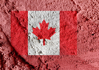 Poster - flag of Canada themes idea design