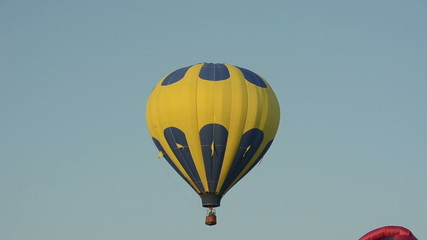 Wall Mural - COlorful hot air ballon in early morning