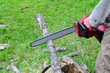 © fotocof - Cutting firewood