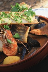 Canvas Print - Bouillabaisse Fish Stew