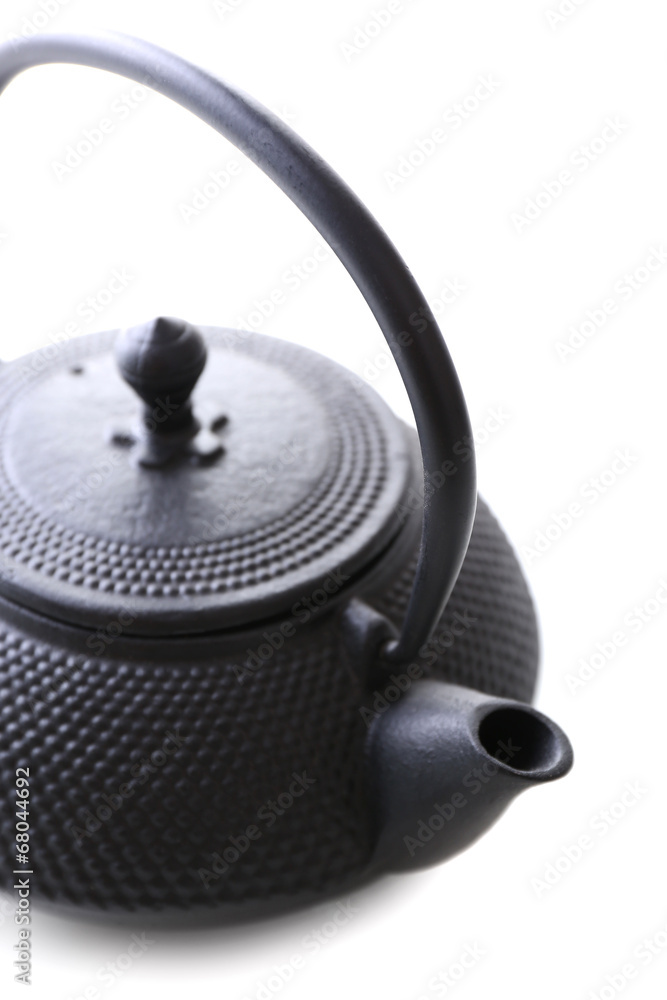 Chinese traditional teapot isolated on white