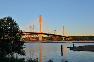 Wall Mural - The New Port Mann Bridge