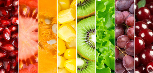 Wall Mural - Healthy food background