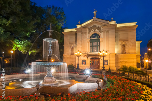 Naklejka samoprzylepna Teatr polski w Bielsku-Białej