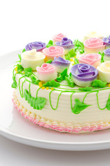 Wall Mural - Flower cakes