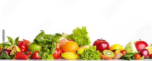 Fruit and vegetable borders © ZoomTeam