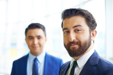 Canvas Print - Successful businessman