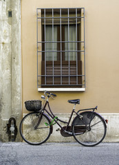 Wall Mural - Old Italian bicycle