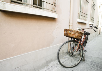 Wall Mural - Old Italian bicycle