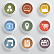 Various applications icon set