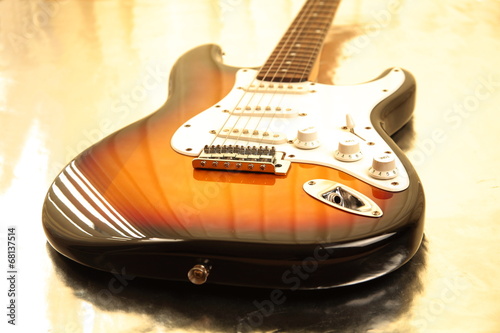 Naklejka samoprzylepna Gitara
