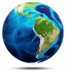 america real relief, modified maps