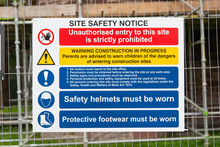 Construction Signs Building Site