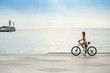 © elina_lava - A beautiful girl on the bike